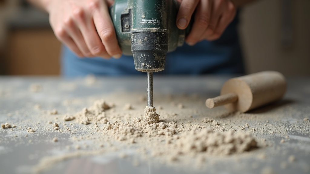 Drill For Mixing Grout